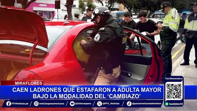 Miraflores: desarticulan presunta banda criminal especializada en robo de tarjetas bancarias