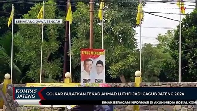 Golkar Bulatkan Tekad Ahmad Luthfi Jadi Cagub Jateng 2024