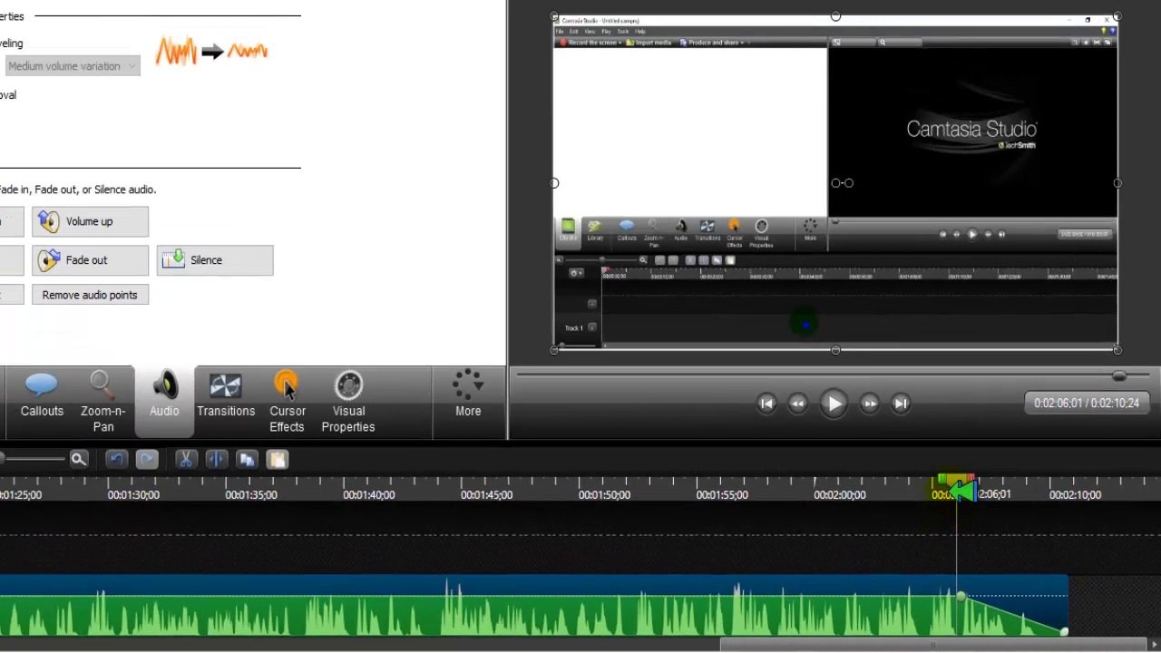 Como Criar Efeito de Áudio Fade in e Fade out  - Forma Manual