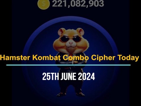 Hamster Kombat Daily Cipher Card Today - 25 June 2024