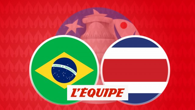 Le replay de Brésil - Costa Rica (MT2) - Foot - Copa America