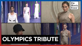 Haute couture: Dior pays tribute to Olympics with mythological runway