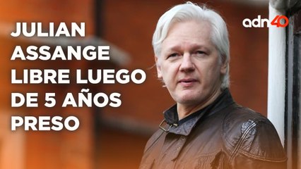 ¡La libertad ganó! Liberan a Julian Assange luego de pasar casi dos mil días preso, esta es la razón