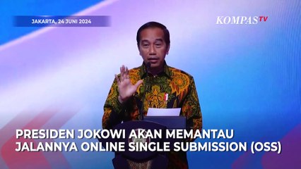 Jokowi Wanti-wanti Kementerian Matikan Perizinan OnlineBerujung Dijerat KPK