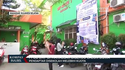 PPDB SMP Di Makassar Diserbu Calon Siswa