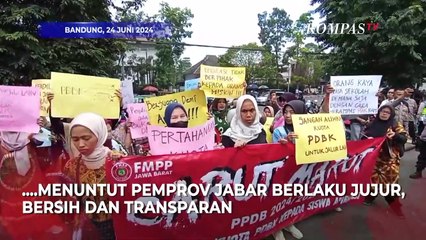 Soroti Dugaan PPDB Curang, Para Ibu Berdemo di DPRD Jabar Tuntut Hal Ini
