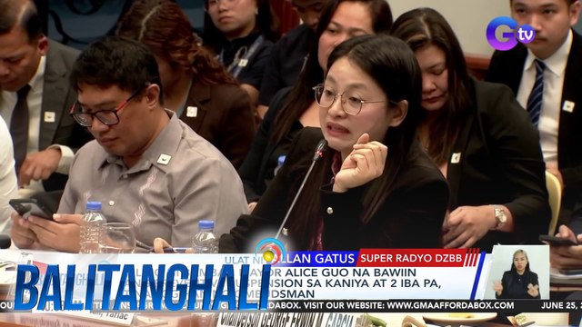 Hiling ni Bamban Mayor Alice Guo na bawiin ang preventive suspension sa kaniya at 2 iba pa, tinanggihan ng Ombudsman | Balitanghali