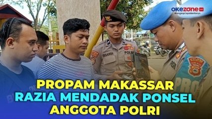Cegah Judi Online, Propam Polrestabes Makassar Razia Ponsel Anggota Polri
