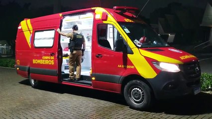 Homem fica fedido após ser agredido em frente à Catedral de Cascavel