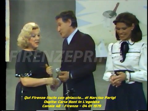 Qui firenze liscio con ghiaccio... di Narciso Parigi Carla Boni. L' egoista - Canale 48 - 04 01 '79