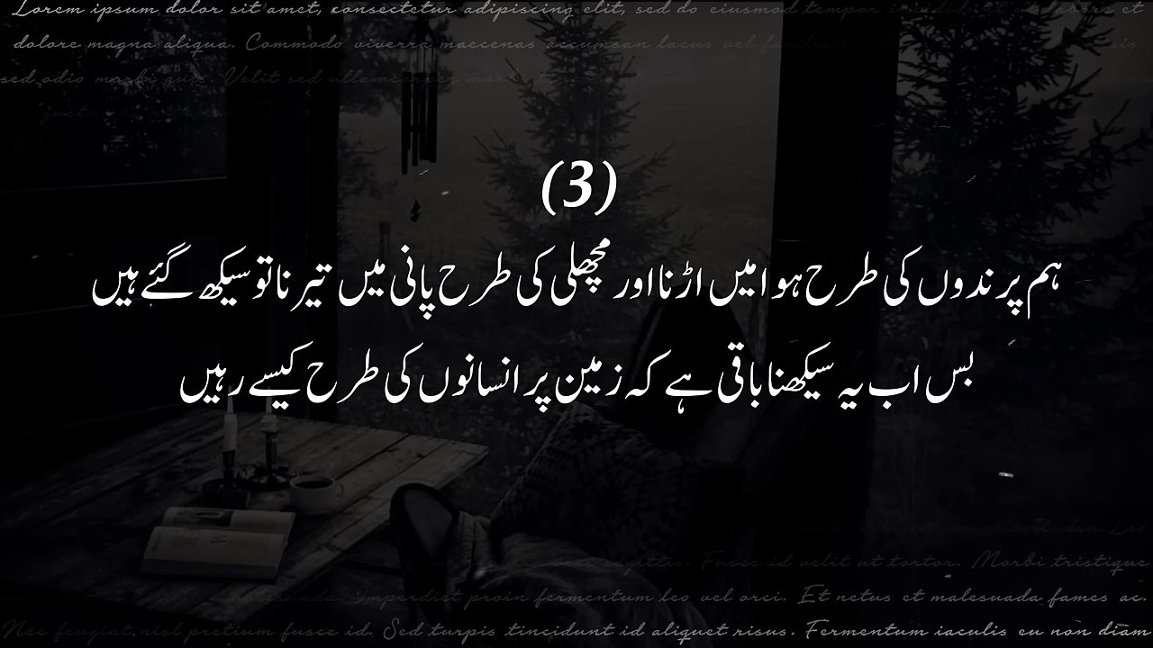 Allah Jab Kisi Ko Naik Bana Na Chahta Hai  40 Batein  حضرت علی نے فرمایا_720                                                                                                                                             Rimsha Ghani