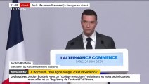 Jordan Bardella dénonce la diffusion d'un montage vidéo trompeur le concernant par Gérald Darmanin : 