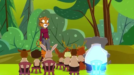 Four Friends | English Cartoon | Panchatantra Moral Stories for Kids