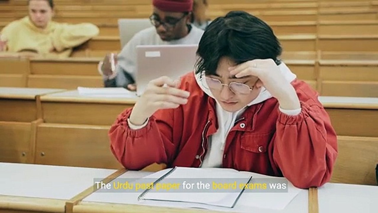 "Overcoming Academic Challenges: The Emotional Journey of Urdu Board Exam Preparation"