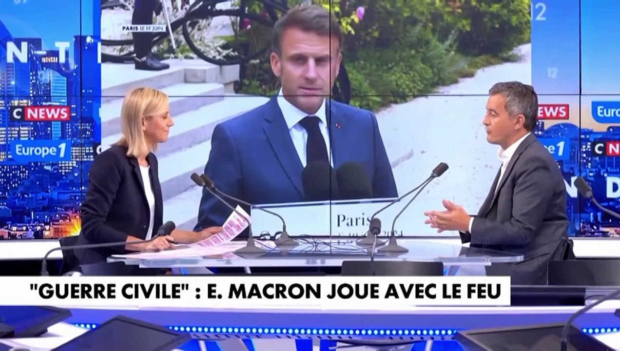 Gérald Darmanin : «Jordan Bardella n'est pas prêt pour le pouvoir»