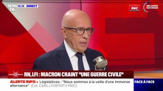 Législatives: Emmanuel Macron craint une 