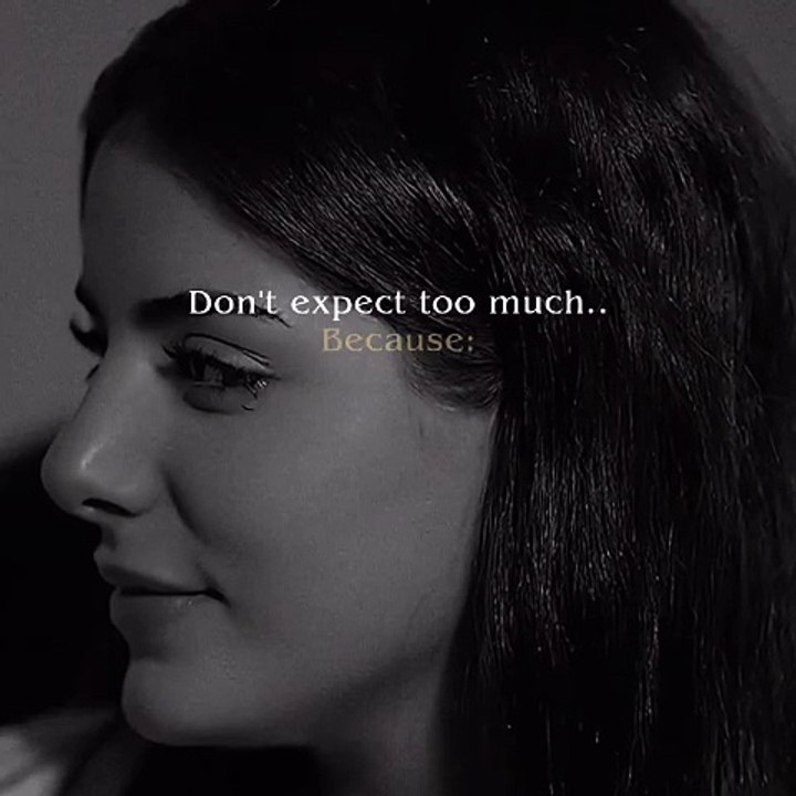 Stop expecting start accepting 