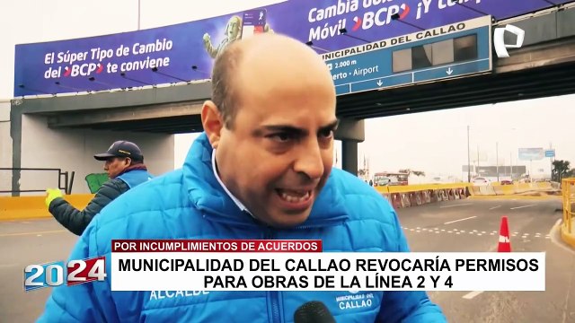 Obras de la Línea 2 del Metro de Lima continúan inconclusas