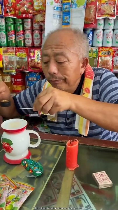 Uncle Made Candy ~mini wood toy-woodworking art skill wood   hand crafts  #shorts