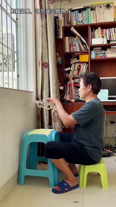 Uncle Fooled Aunty  ~ mini wood toy - woodworking art skill wood   hand crafts   #shorts