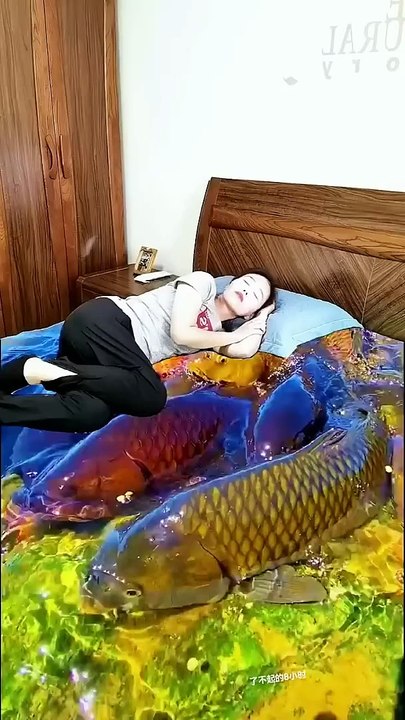 8 hours of great luck after meeting the koi carp Luolai Home Textiles Official Flagship Store Cutti