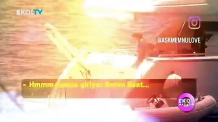 Beren Saat'in bikinili görüntülerine ''Ben bu Beren’i yerim'' diyen muhabire inceleme