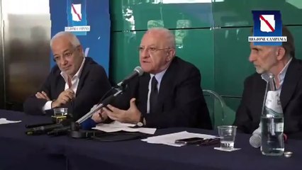 Download Video: De Luca e lo sfottò a Sangiuliano: «Speriamo che a Napoli venga qualcuno seguendo il tracciato di Galilei»