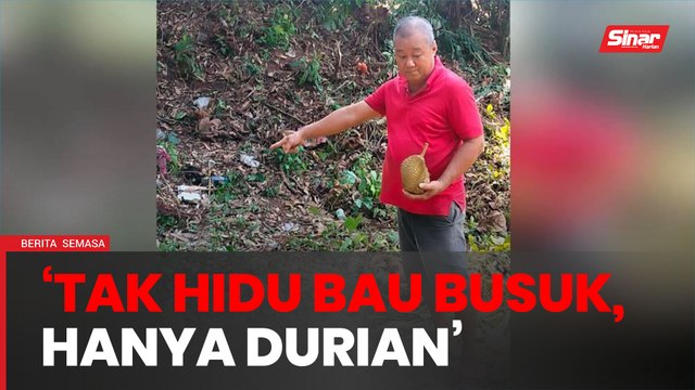 'Tiada bau busuk, hanya bau durian'