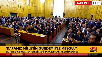 Bahçeli'den parti grubunu ayağa kaldıran Sinan Ateş sözleri