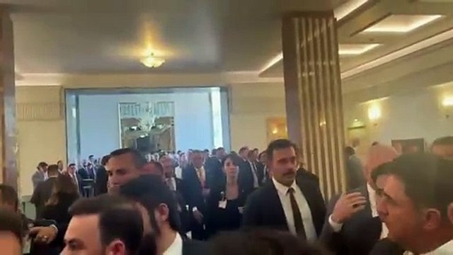Bahçeli rahatsızlandı, MHP'li başkan görüntü almak isteyen gazetecileri azarladı