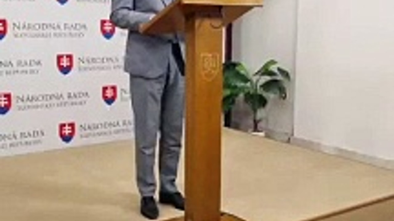 ZÁZNAM: TK poslanca NR rady SR za hnutie Progresívne Slovensko Jána Hargaša