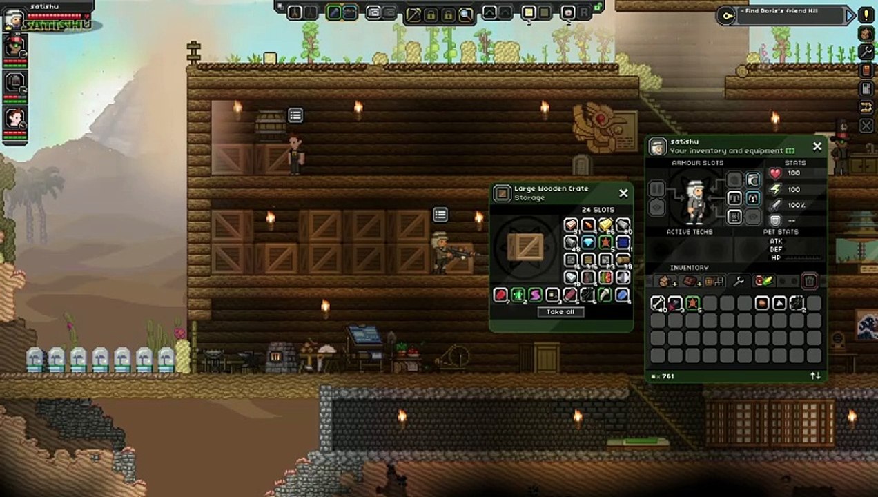 So langsam wird es wohnlich. | Starbound | Ep. 13