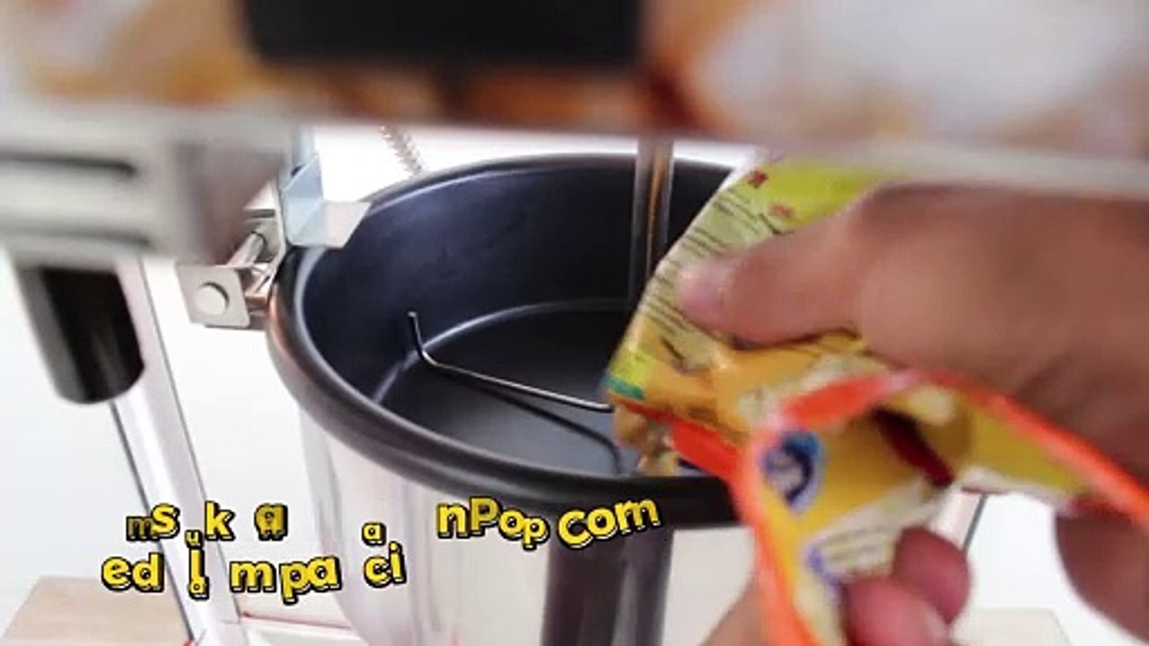 MESIN PEMBUAT POPCORN SEDERHANA - POP CORN MACHINE TOMORI