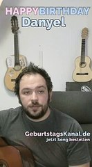 Happy Birthday, Danyel! Geburtstagsgrüße an Danyel
