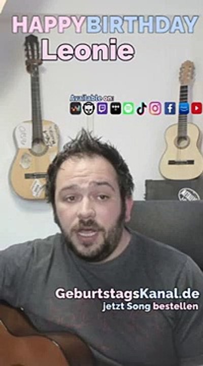 Happy Birthday, Leonie! Geburtstagsgrüße an Leonie