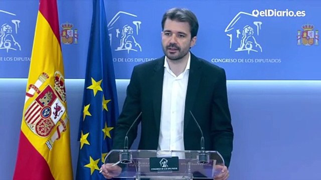 Podemos asegura que si el PSOE y el PP pactan la reforma del CGPJ supondría el abandono de la mayoría de la legislatura y una gran coalición