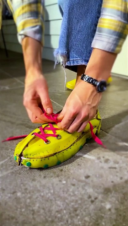 Going bananas for shoe fashion!