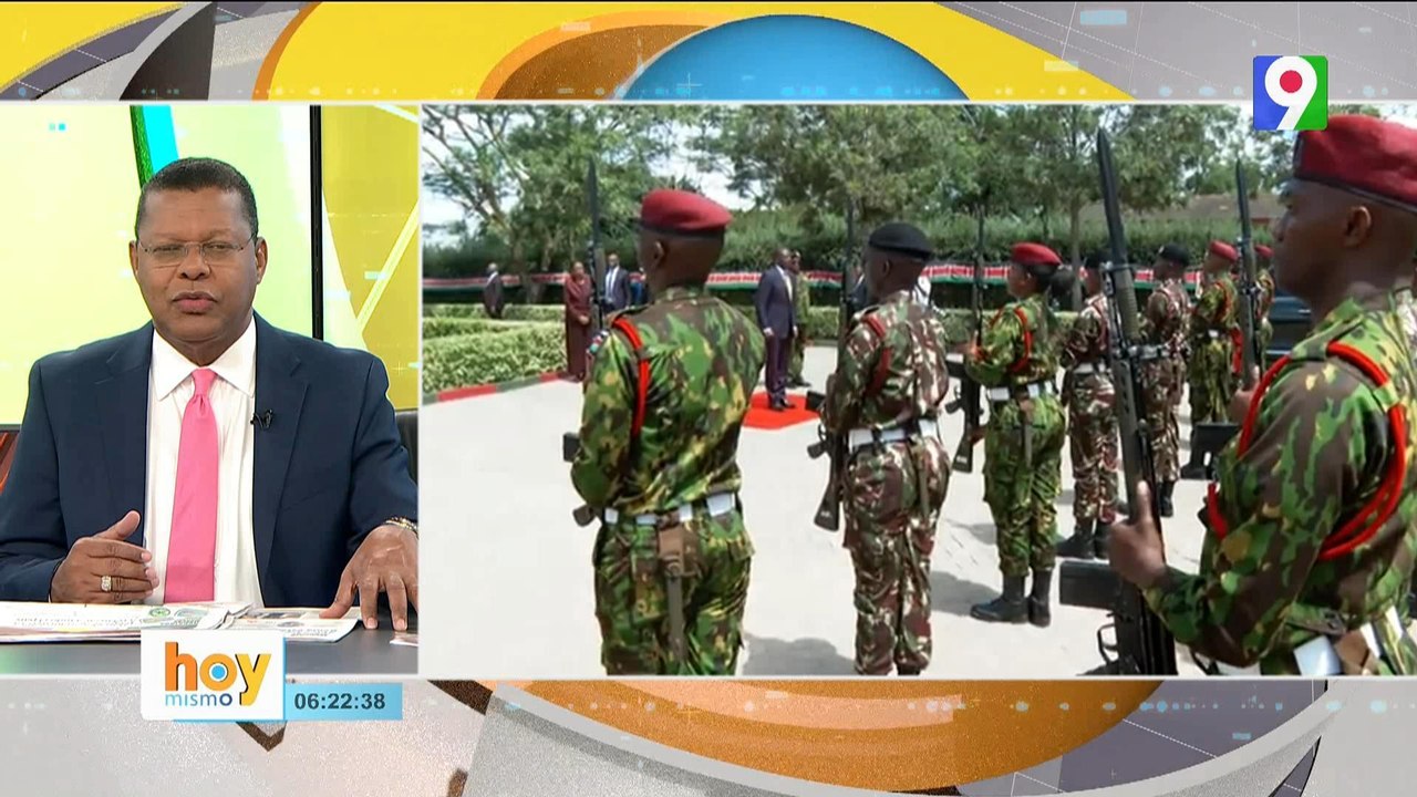 ¡Alerta! Haití hoy será tomada por fuerzas kenianas | Hoy Mismo