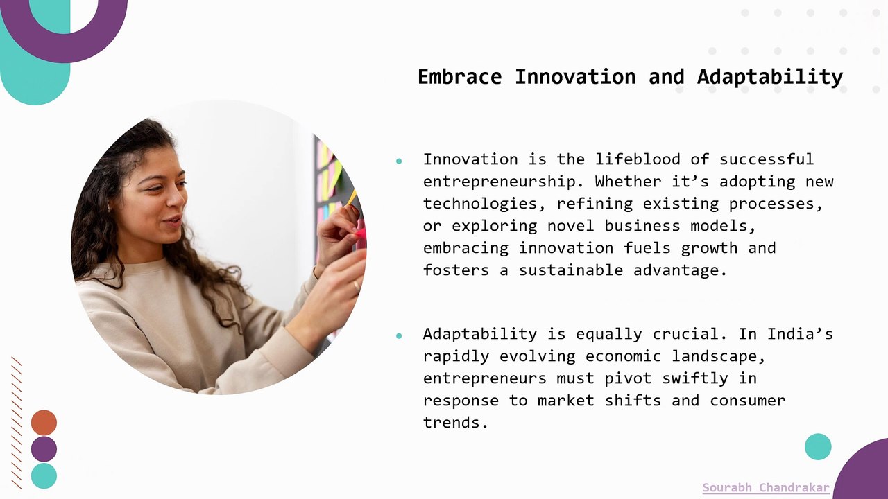 Sourabh Chandrakar 5 Success Tips For Indian Entrepreneurs