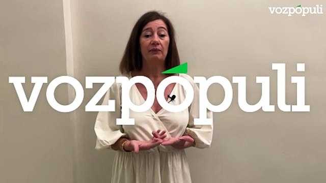 Armengol asegura que es inasumible los actos de Le Senne en el Parlamento de Baleares