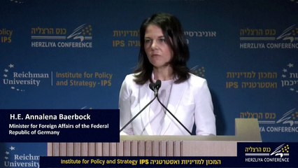 Baerbock: "Die Hamas muss diesen Horror beenden"