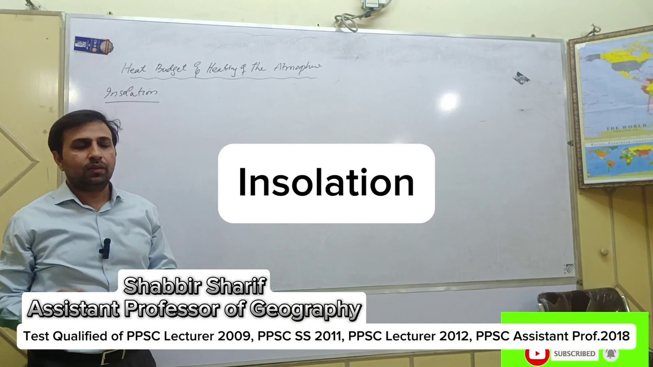 How earth heated...?