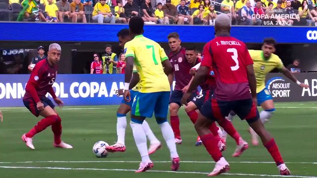 Brasil vs Costa Rica (0-0) | Copa América 2024 | Grupo D, Fecha 1