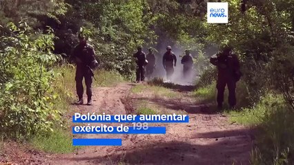 Polónia sente-se ameaçada pela Rússia e tenta fazer crescer o exército