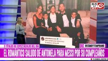 El romántico saludo de Antonela para Messi por su cumpleaños