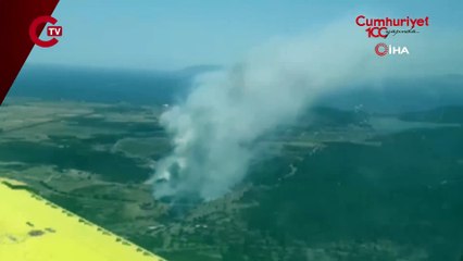 Turizm beldesinde büyük yangın
