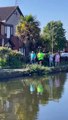 Burnley dad Aaron Holt completes the challenge to walk the 127 mile length of the Leeds Liverpool Canal non stop