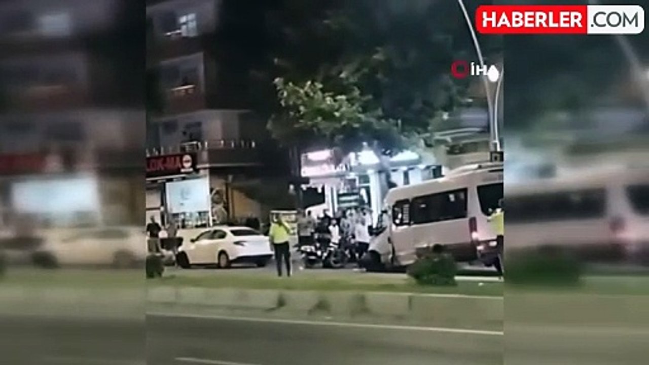Diyarbakır'da yol kenarında bekleyen vatandaş ölümden kıl payı böyle kurtuldu