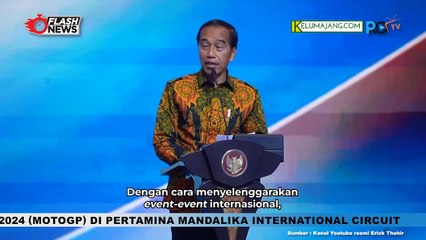 Jokowi Luncurkan Digitalisasi Layanan Perizinan Penyelenggaraan Event