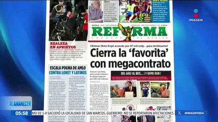 Primeras planas de los periódicos | 25 de junio de 2024